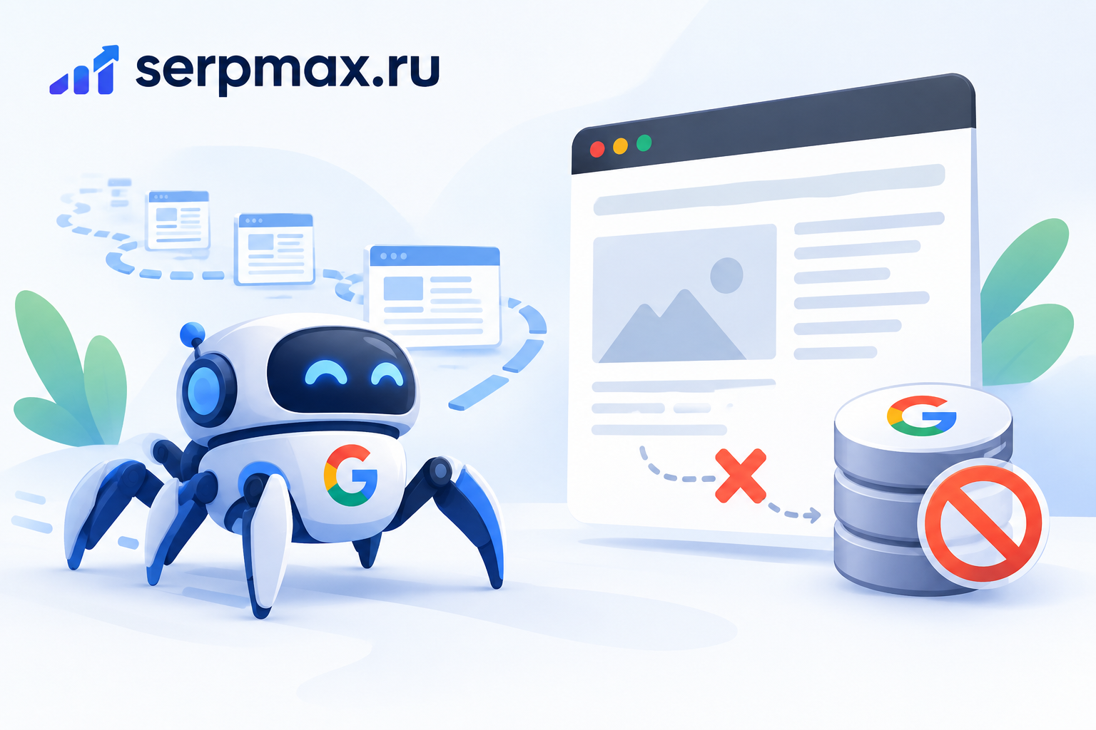 Google crawls but does not index