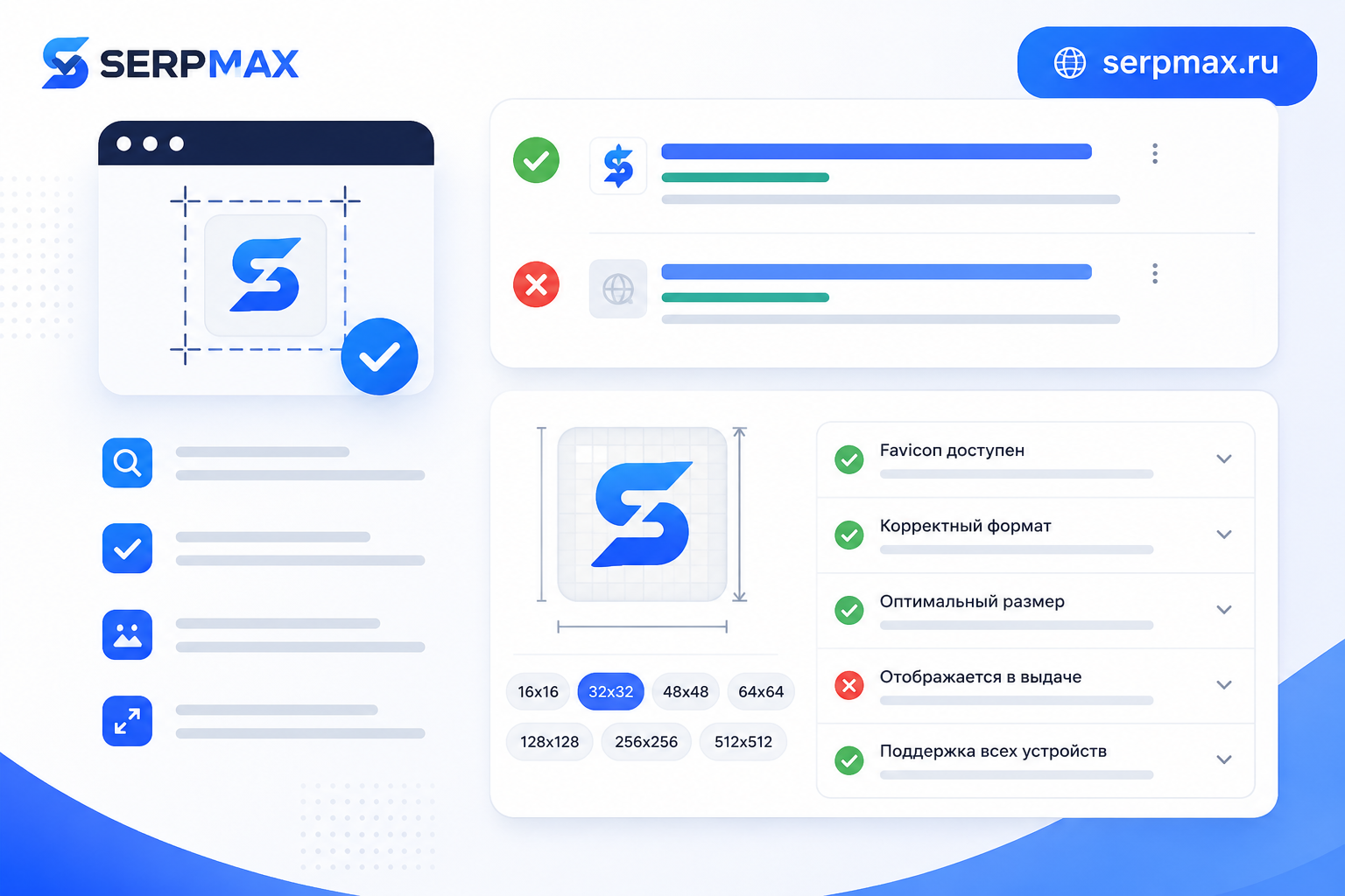 Проверка favicon сайта онлайн