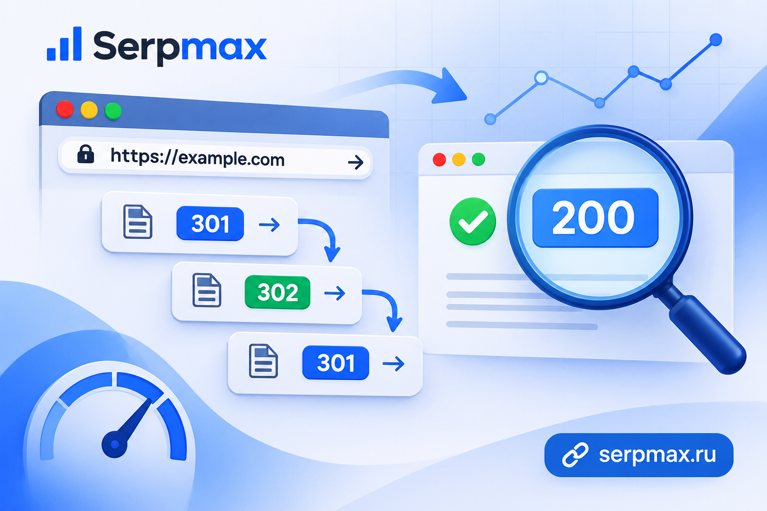 Checking HTTP status codes for redirects