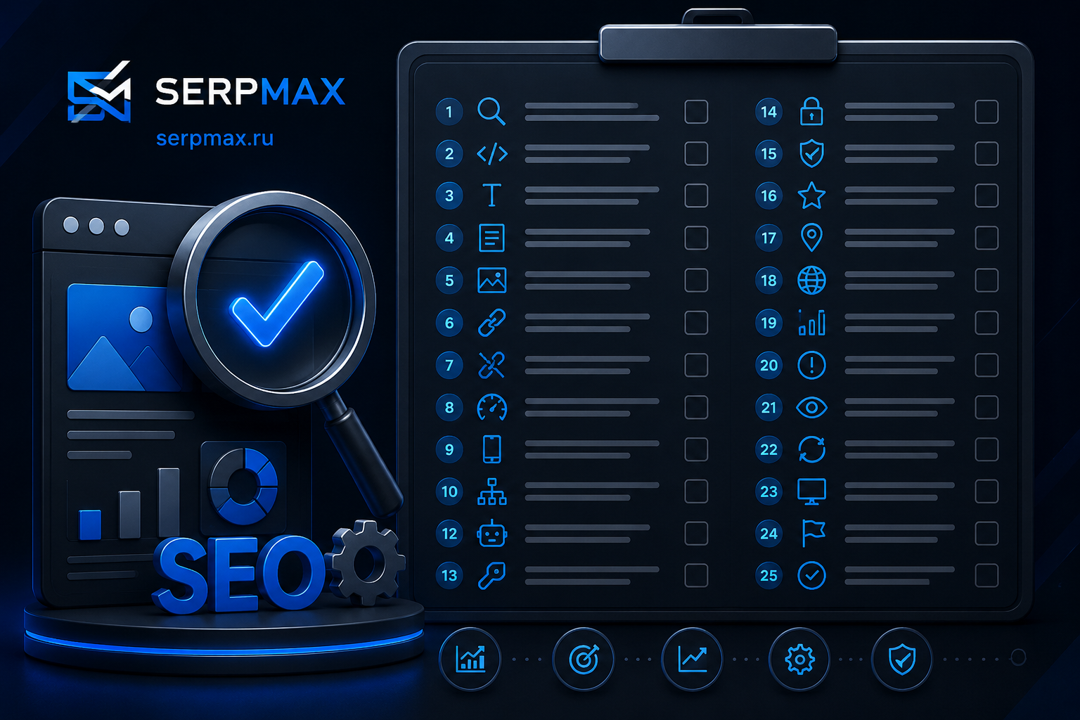 Чек-лист из 25 пунктов для проверки сайта на SEO-ошибки