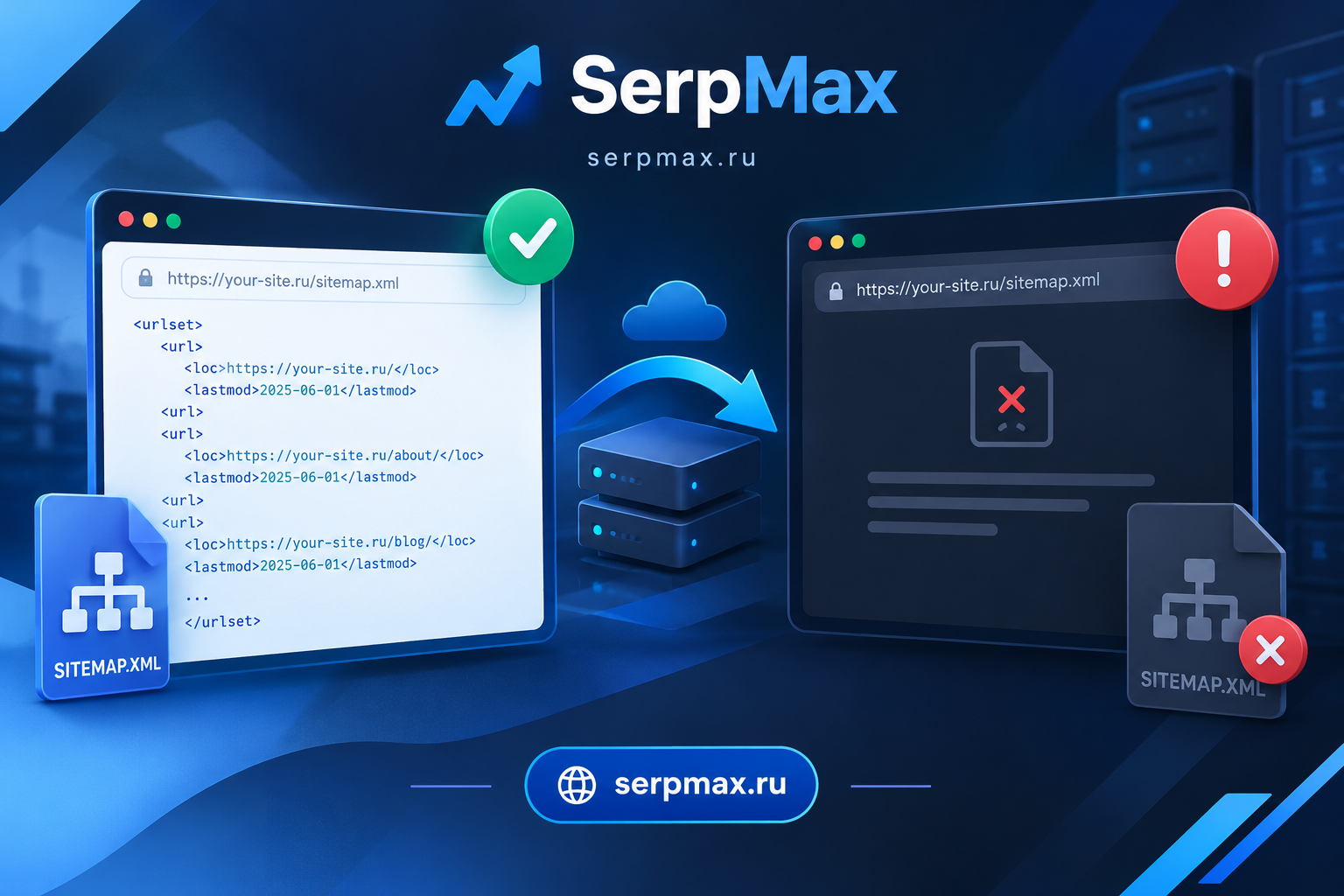 Sitemap не читается после переезда