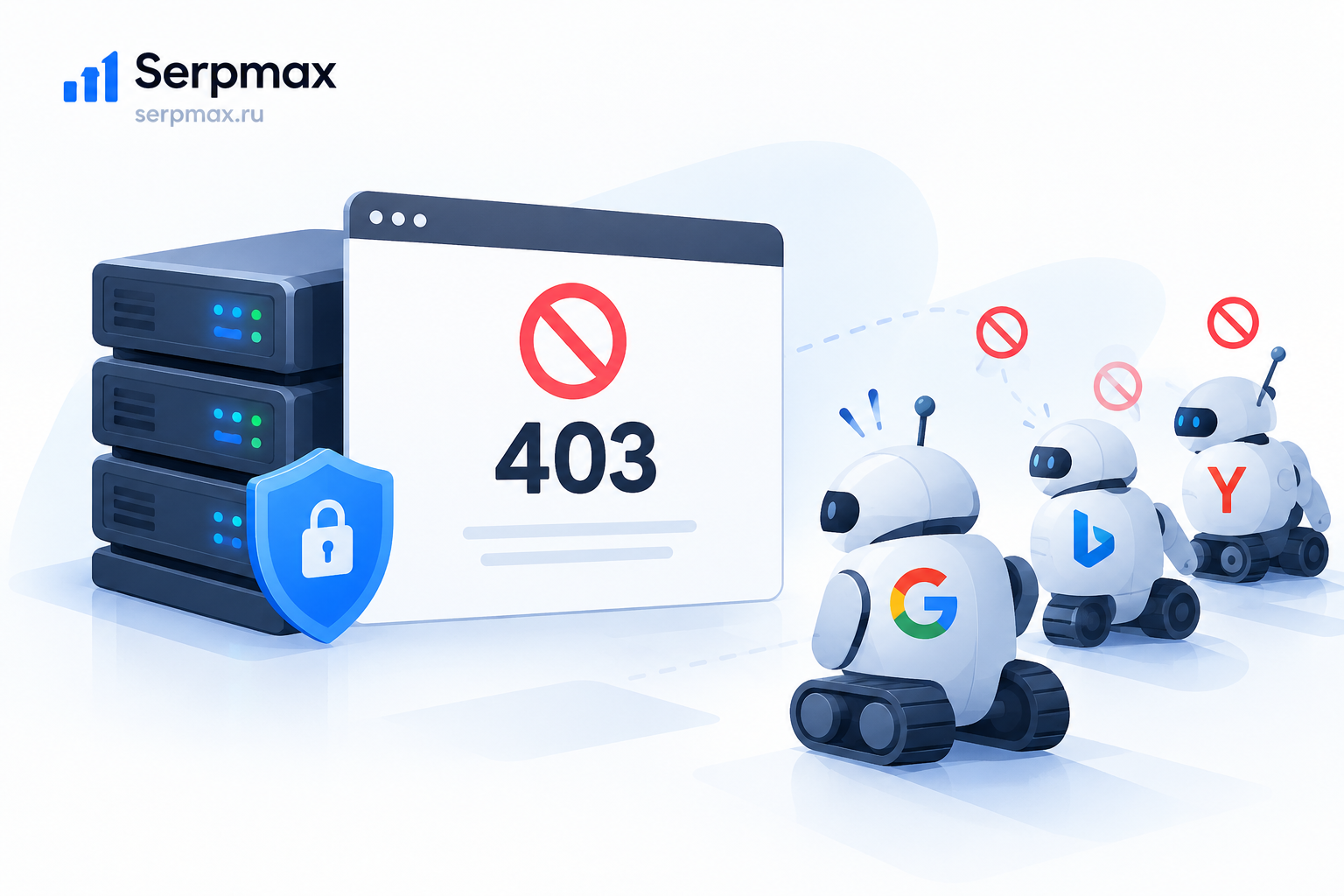 Сервер отдаёт 403 поисковым роботам