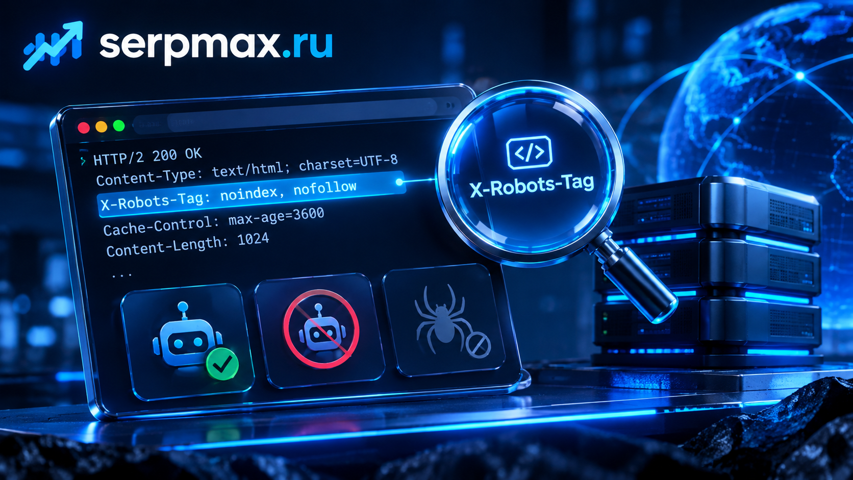 Проверка X-Robots-Tag заголовка